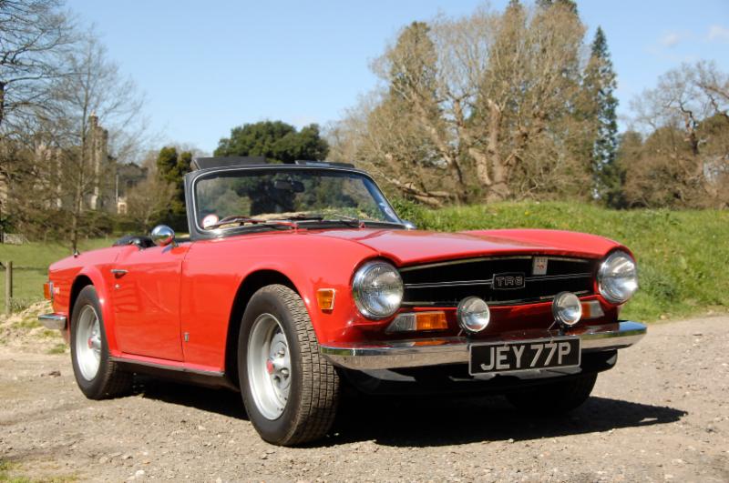 Low mileage Triumph TR6