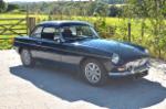 MGB Roadster with hardtop