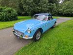 Iris Blue MGB