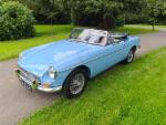 Iris Blue MGB