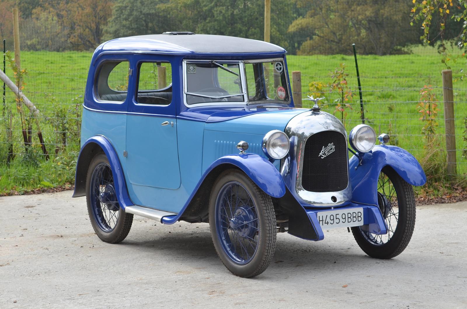 Austin Seven Swallow Saloon for sale Castle Classic Cars