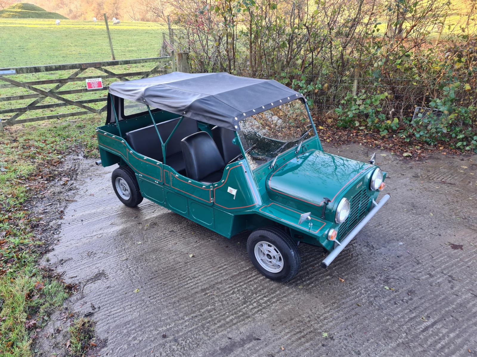 1967 Mini Moke, 7,154 miles from new for sale Castle Classic Cars